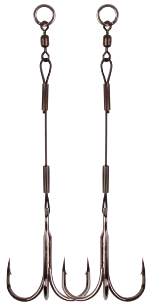 CWC Pro Stinger 40 LB Stainless Steel Nano Single 2 (2-Pack) Catch With Care