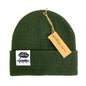 Green wool Damn you Wolfcreek Lures logo beanie