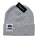 Grey wool Damn you Wolfcreek Lures logo beanie