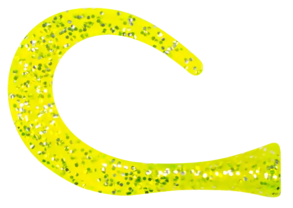 Strike Pro Guppie Spare Tail Jr. Green Gold Glitter