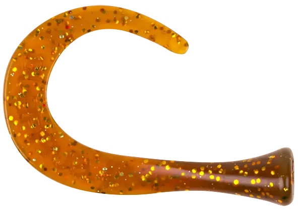 Strike Pro Guppie Spare Tail Jr. Motoroil Gold Glitter