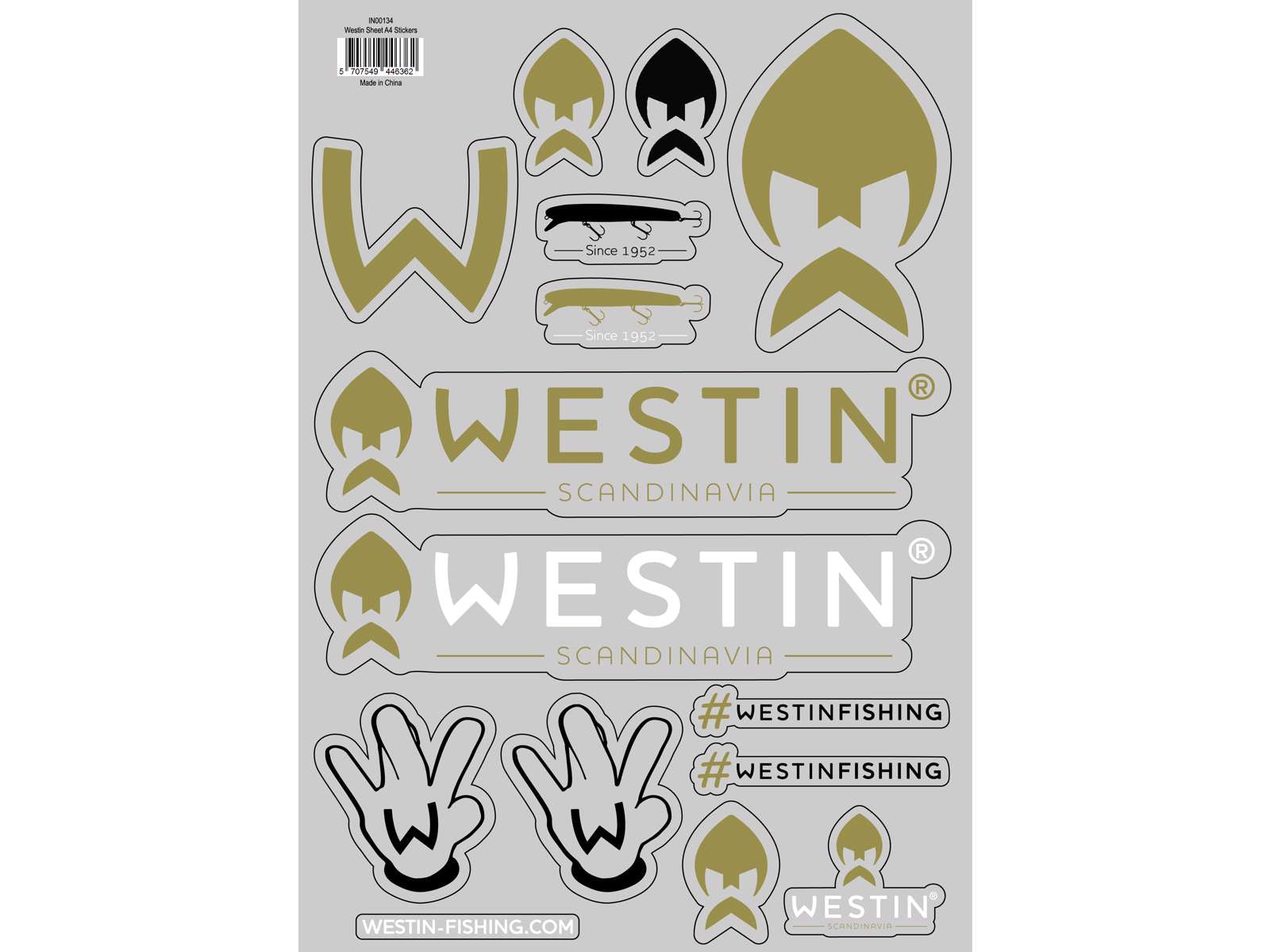 Westin Stickers A4